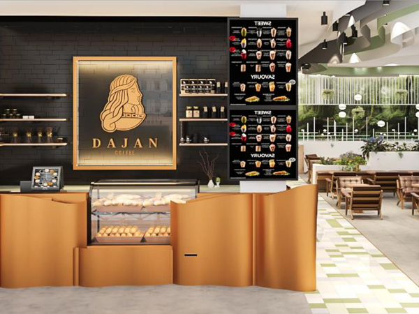 Thiết kế quán cafe Dajan