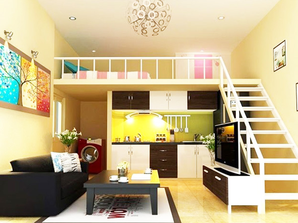 Thiết kế nội thất nhà cấp 4 3 phòng ngủ 6x25 ở Tây Ninh M362